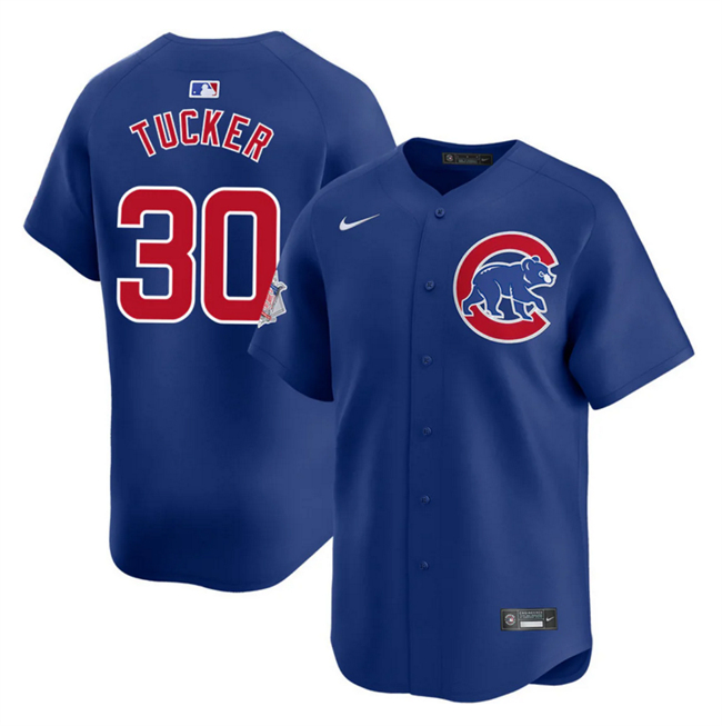 Men's Chicago Cubs ACTIVE PLAYER Custom Royal 2025 Limited Stitched Baseball Jersey